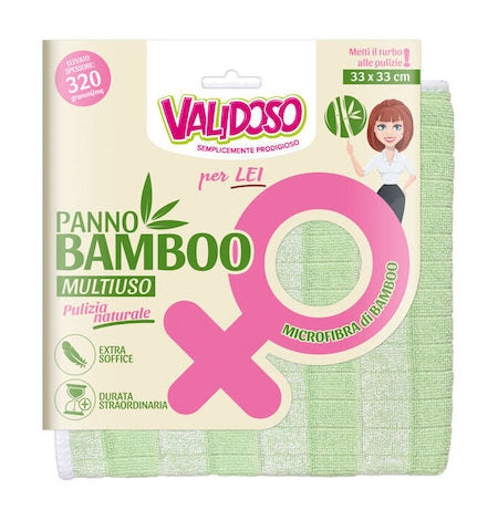 VALIDOSO PANNO MICROFRIBRA BAMBOO 33X33