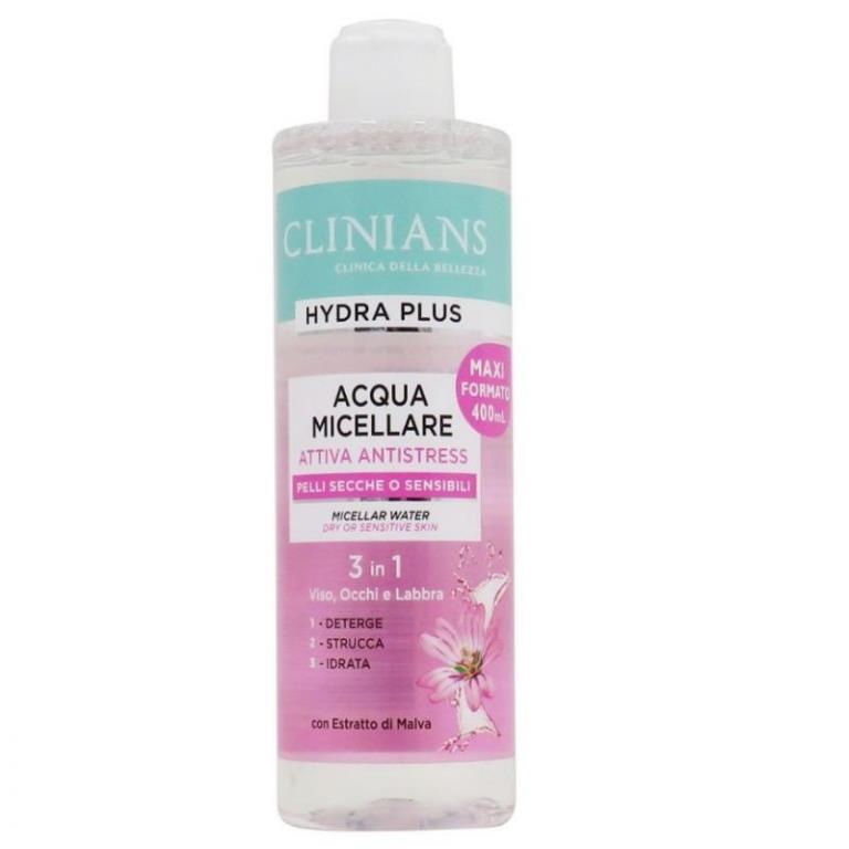 CLINIANS ACQUA MICELLARE 400ML A.STRESS