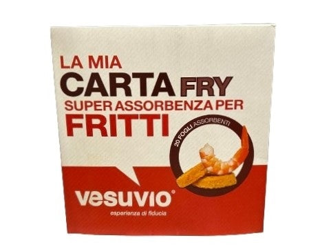 VESUVIO CARTA FRITTI 20 FOGLI