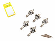 PRONTY GANCIO GIGLIO ARGENTO 5PZ