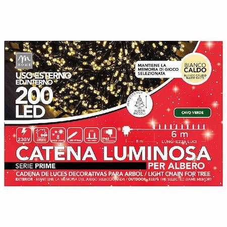 NATALE 200 LED B.CALDO 88809 MERCURY