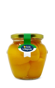 O' SOLE E' NAPULE PESCHE SCIROPPO VETRO 560G