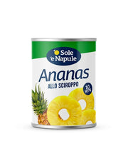 O' SOLE E' NAPULE ANANAS SCIROPPO LEGGERO 565G