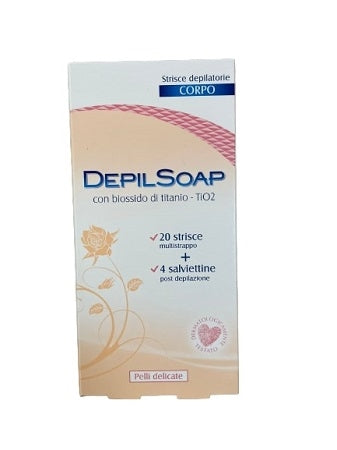 DEPILSOAP STRISCE CORPO 20PZ DELICATE