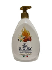 LUXURY SAPONE 750ML ARGAN E VANIGLIA