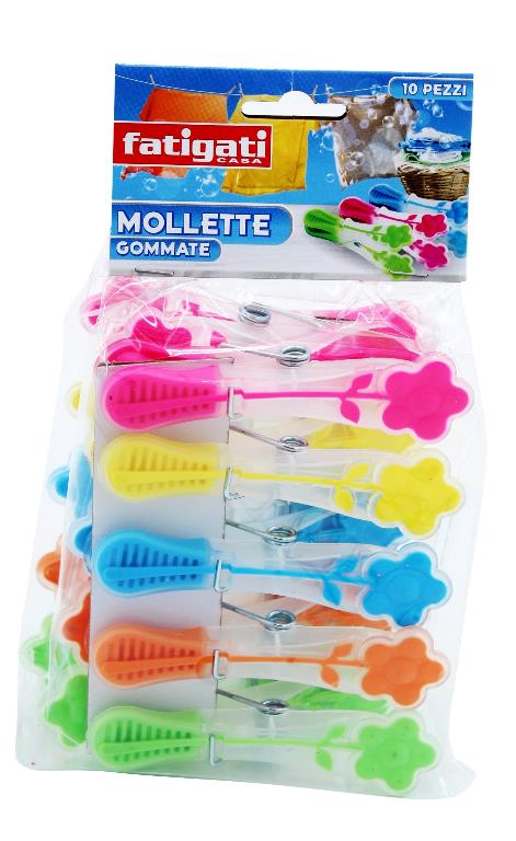 MOLLETTE PLST.GOMMATE COL.10PZ F.FI