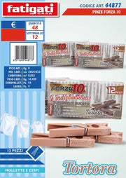 PINZE 12PZ FORZA 10 TORTORA