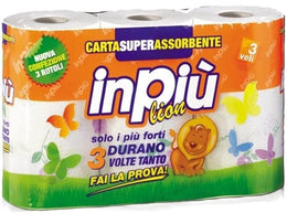 IN PIU' ASCIUGATUTTO 3 ROTOLI