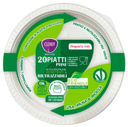 VALIDOSO PIATTI FONDI 20PZ RIUTILIZZABILI