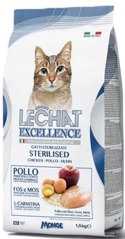 MONGE LECHAT EXCELLENCE STERILISED POLLO 1.5KG