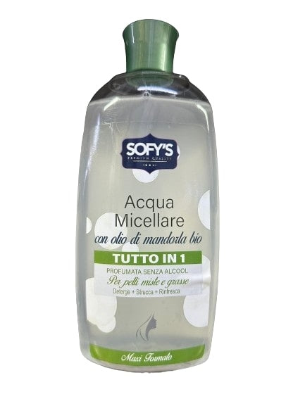 SOFY/LORE' ACQUA MICELLARE 500ML MANDORLA