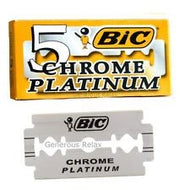 BIC CHROME PLATINUM LAMETTE 5PZ