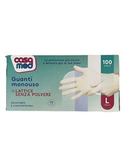 CASAMED GUANTO LATTICE SENZA TALCO 100PZ L