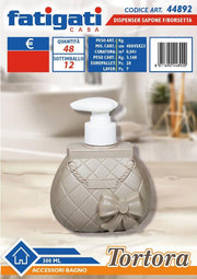 DISPENSER SAPONE BORSETTA 300ML TORTORA 15750