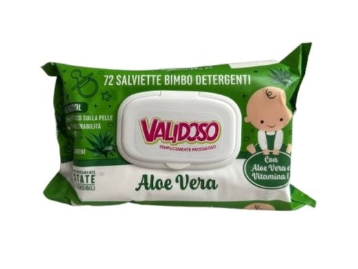 VALIDOSO SALVIETTINA 72PZ ALOE VERA