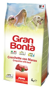 MONGE GRAN BONTA CROCCHETTE CANE MANZO 4KG