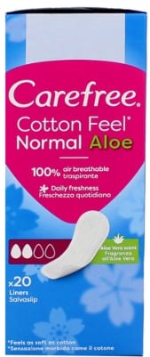 CAREFREE SALVASLIP 20PZ COTTON ALOE