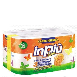 IN PIU' CARTA IGIENICA 12 ROTOLI