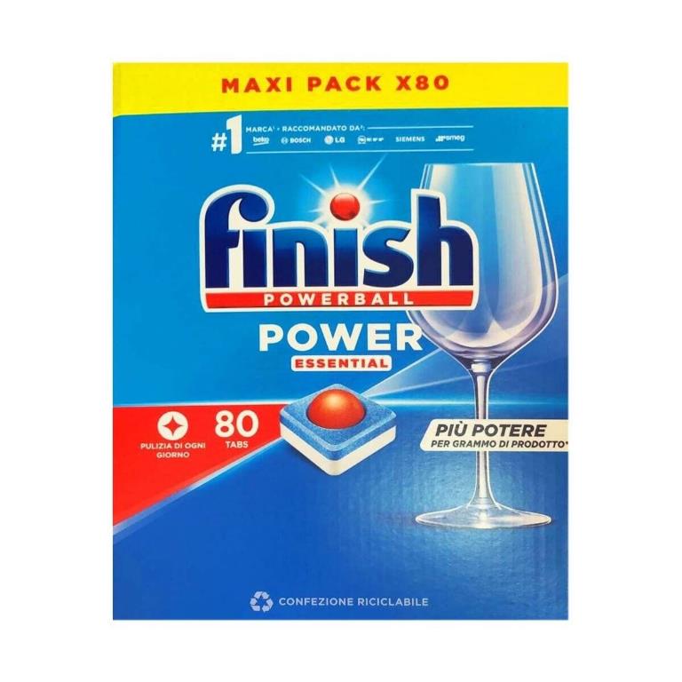 FINISH POWER ESSENTIAL 80 TABS