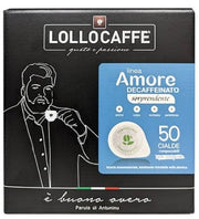 LOLLO CAFFE CIALDE AMORE DECAFFEINATO T50 375G