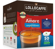 LOLLO CAFFE CIALDE AMORE DECAFFEINATO T50 375G
