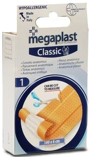 MEGAPLAST 1 CEROTTO STRISCIA 100X6