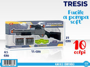 FUCILE POMPA SOFT +10 COLPI 6765 TRESIS