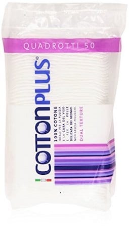 COTTONPLUS DISCHETTI QUADROTTI 50PZ