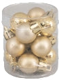 NATALE SFERE 12PZ ORO MM.20 66702 E.NATALE