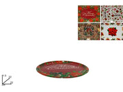 NATALE PIATTO 22CM TONDO 7490 2ESSE