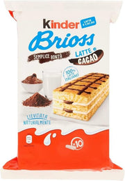 KINDER BRIOSS LATTE E CACAO T10 280G
