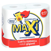 MAXI CARTA IGIENICA 4 ROTOLI