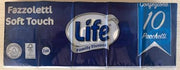 LIFE FAZZOLETTI NASO 3 VELI 10PZ