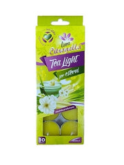 SETABLU TEALIGHT CITRONELLA 10PZ