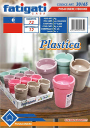 POSACENERE FORMA BIDONE ART.30165/66