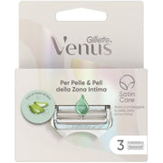 GILLETTE VENUS VENERE LAME INTIME RICAMBI 3PZ