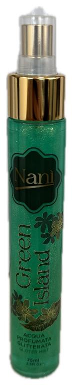 NANI'ACQUA PROF.75ML GLITTER GREEN ISLAND