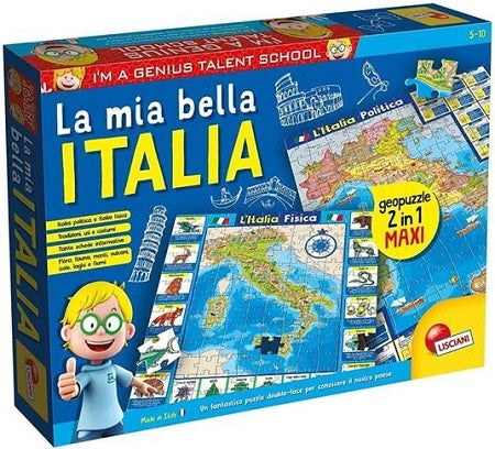 I'M GENIUS GEOPUZZLE LA MIA BELLA ITALIA