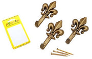 PRONTY GANCIO GIGLIO 47MM BRONZO 3PZ