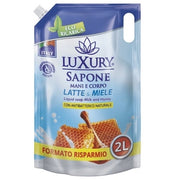 LUXURY SAPONE 2LT ECORICARICA LATTE/MIEL