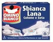 OMINO BIANCO SBIANCA LANA 100GR 5 BUSTE