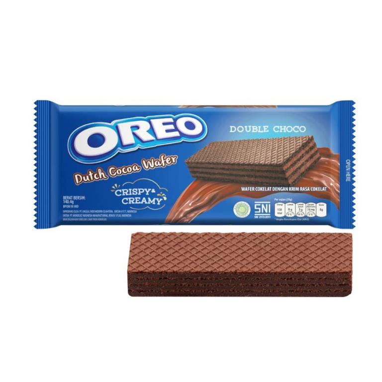 OREO WAFER DOUBLE CHOCO 117G