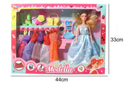 BAMBOLA MODELLA C/VESTITI 37725 APEL
