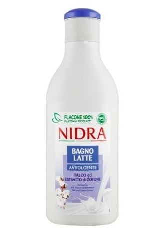 NIDRA BAGNO 750ML LATTE TALCO E COTONE