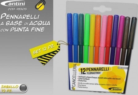 PENNARELLI 12PZ CANTINI