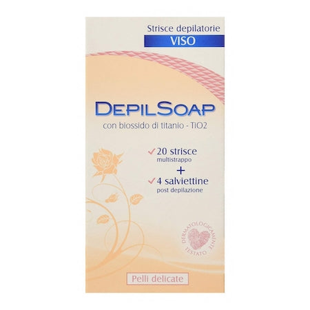 DEPILSOAP STRISCE VISO 20PZ P.DELICATE