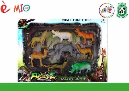 ANIMALI SAVANA 8PZ ART.71689