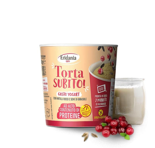 ERIDANIA TORTA SUBITO PROTEICA YOGURT 60G