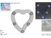 CUORE VOTIVO C/LUCI ART.2015001