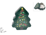 NATALE SCATOLA ALBERO IN LATTA 2ESSE